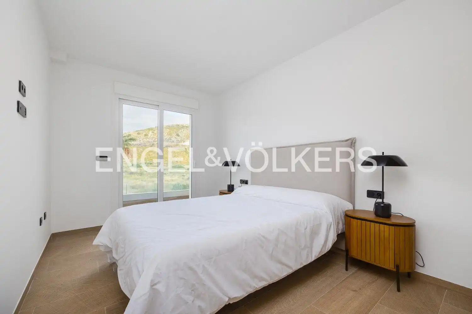 Schlafzimmer von Dachboden zum Verkauf in Algorfa mit Klimaanlage, Heizung und Privatgarten