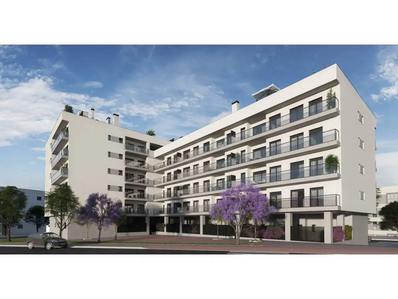 Vista exterior de Piso en venta en Huelva con Aire acondicionado, Terraza y Trastero