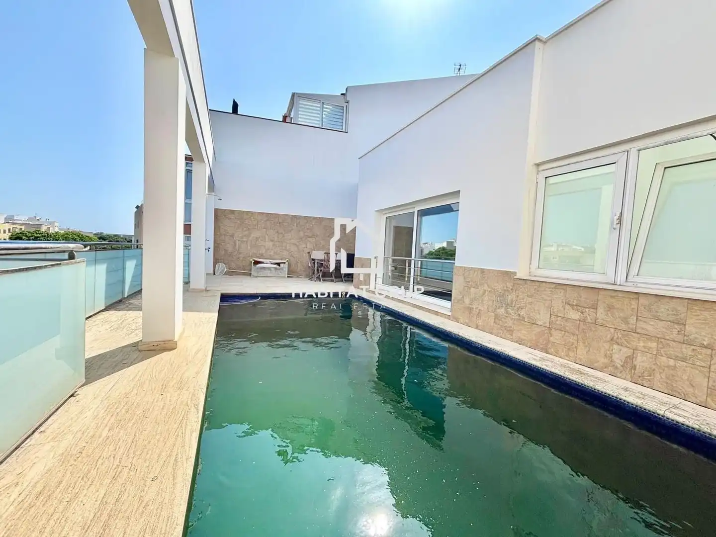 Piscina de Casa o xalet en venda en Ciutadella de Menorca amb Aire condicionat, Jardí privat i Terrassa