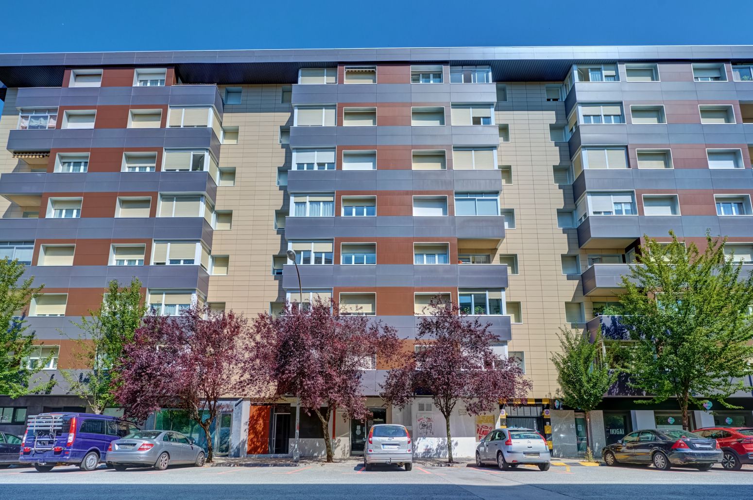 Exterior view of Flat for sale in  Pamplona / Iruña  with Heating, Parquet flooring and Balcony