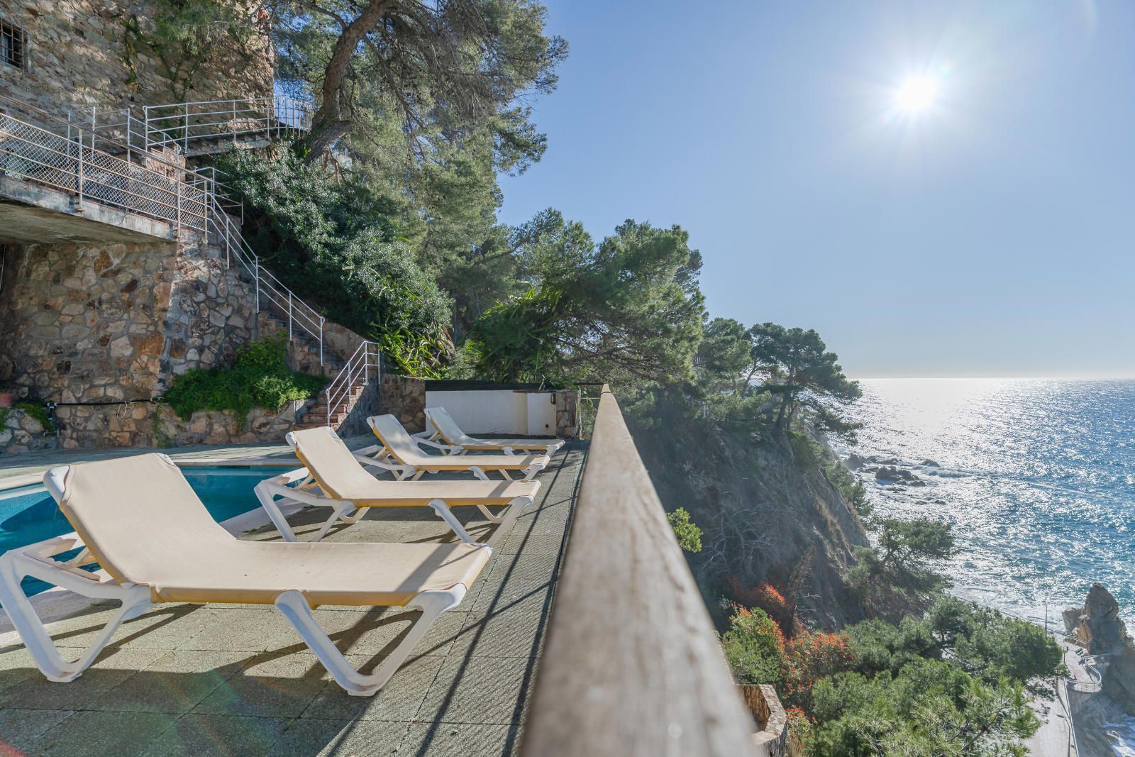 Jardín de Casa o chalet en venta en Lloret de Mar con Terraza, Trastero y Piscina