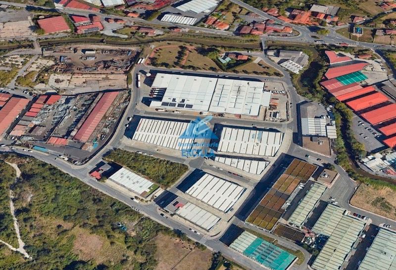Vista exterior de Terreny industrial en venda en Erandio