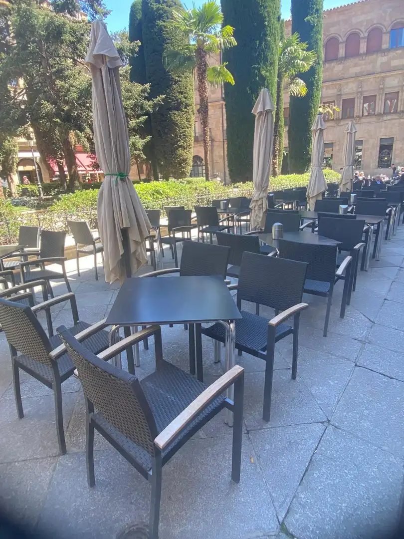 Terraza de Local en traspaso en Salamanca con Aire acondicionado y Amueblado