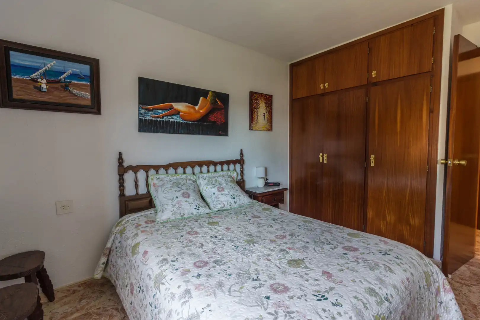 Bedroom of Apartments for sale in Cambrils  with Air Conditioner, Terrace and Furnished