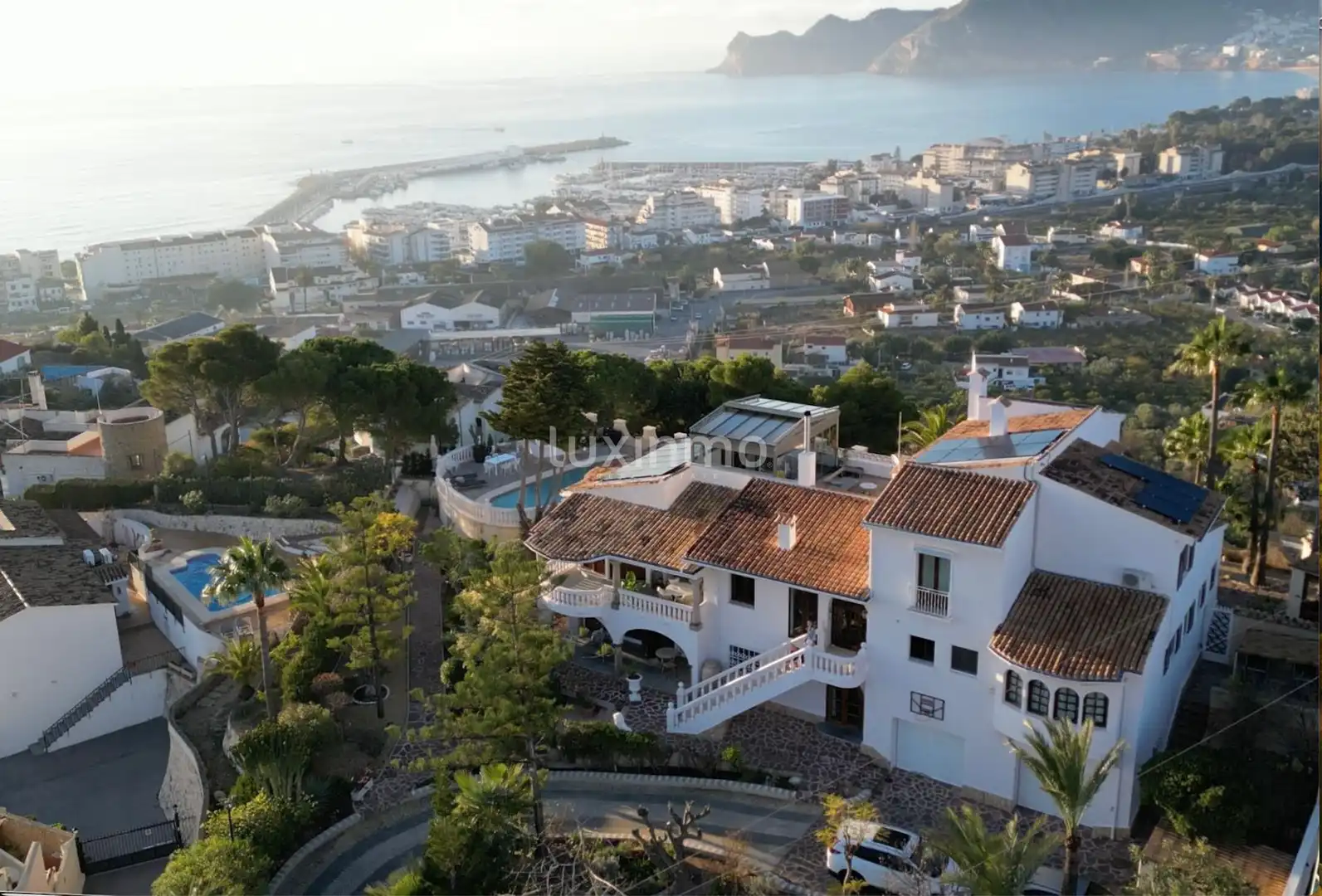 Vista exterior de Casa o chalet en venta en Altea con Aire acondicionado, Calefacción y Terraza