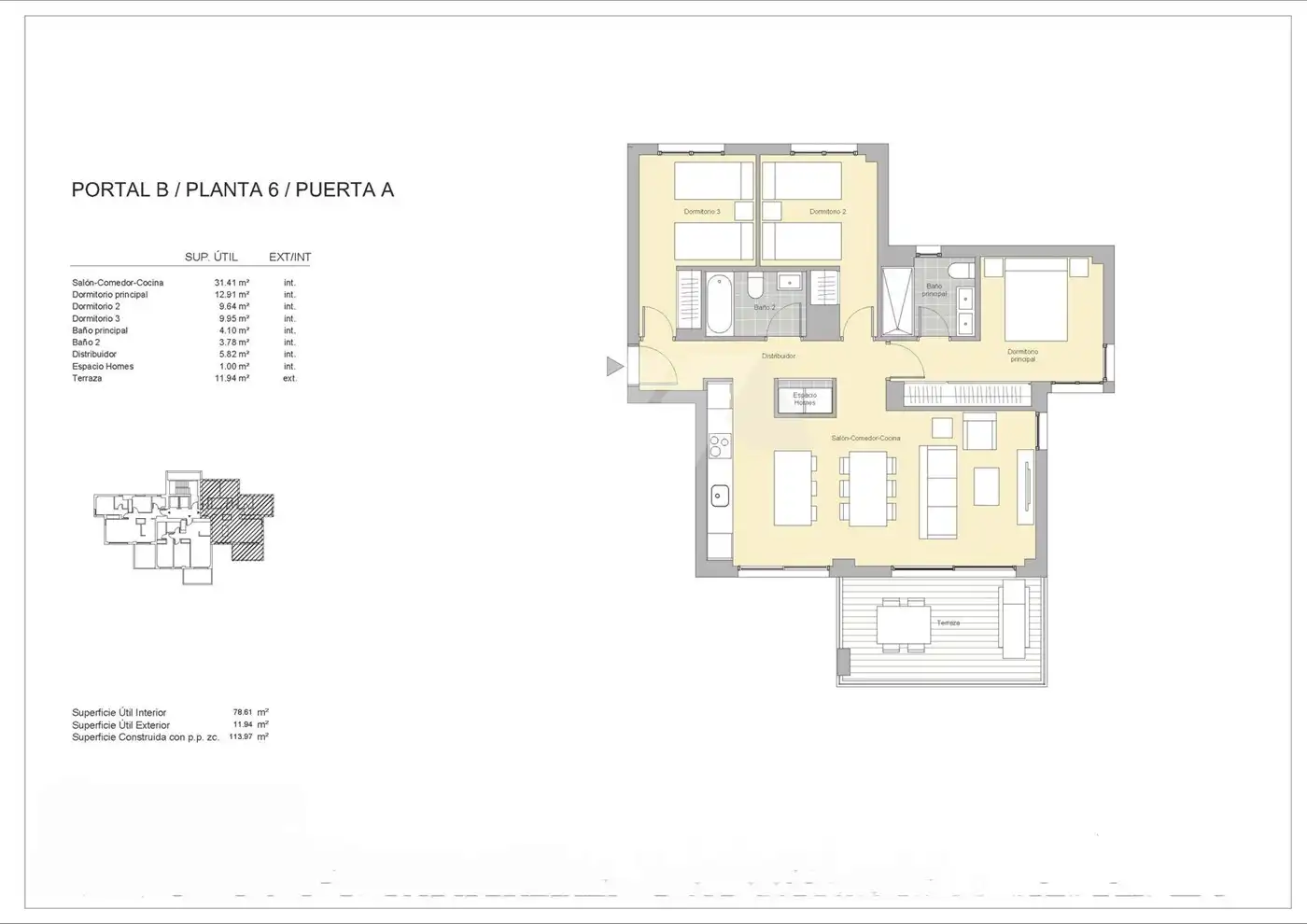 Mini appartamento con terrazza in vendita a Marisol Park - Ortembach - Los Almendros, imagen 26