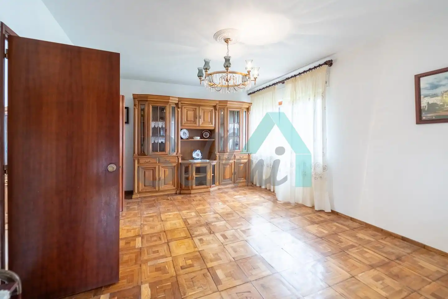 Sala de estar de Casa o chalet en venta en Ribadeo con Calefacción, Jardín privado y Parquet