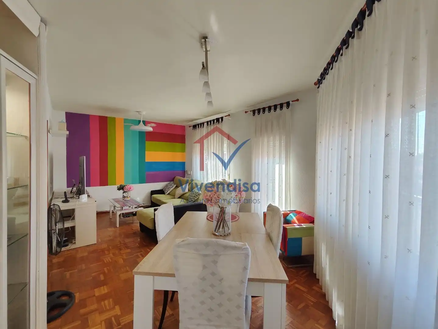 Sala d'estar de Pis en venda en Guadalajara amb Calefacció i Terrassa