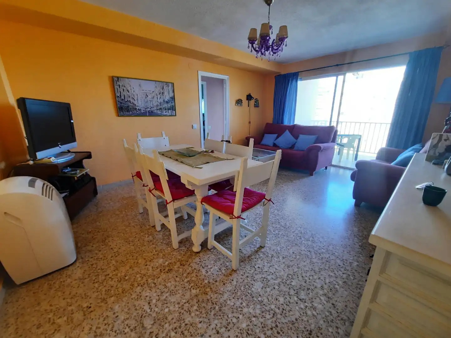 Esszimmer von Wohnung zum Verkauf in Oropesa del Mar / Orpesa mit Terrasse, Möbliert und Ofen