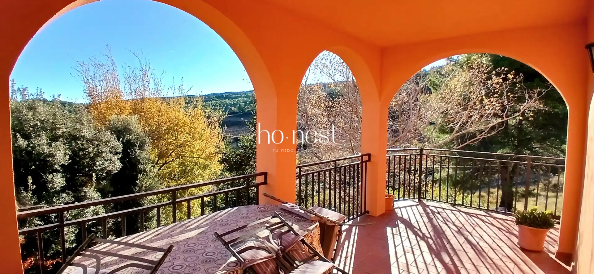 Terrassa de Casa o xalet en venda en Pontons amb Calefacció, Jardí privat i Terrassa