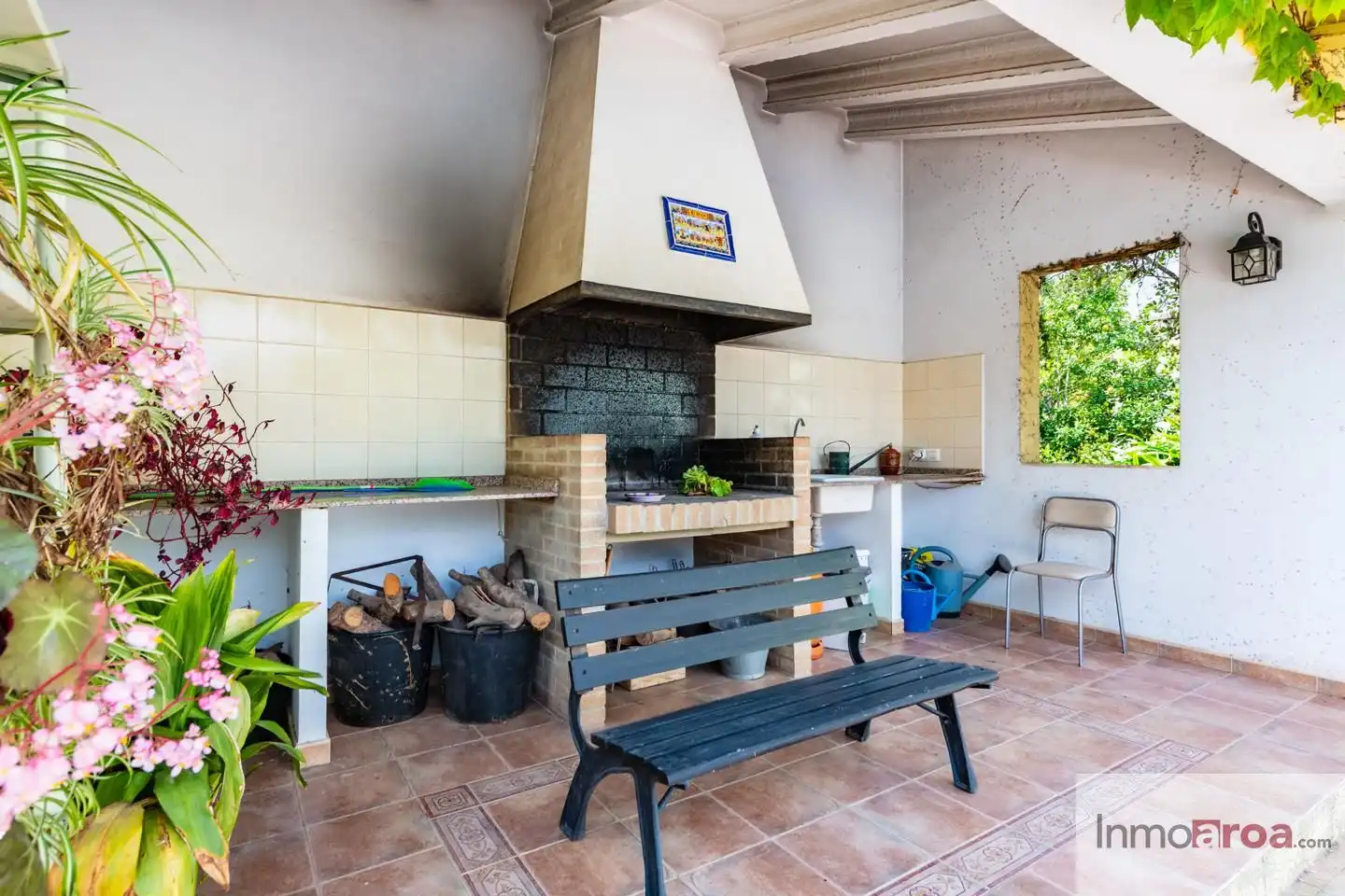 Terrassa de Casa o xalet en venda en Bétera amb Calefacció, Jardí privat i Terrassa