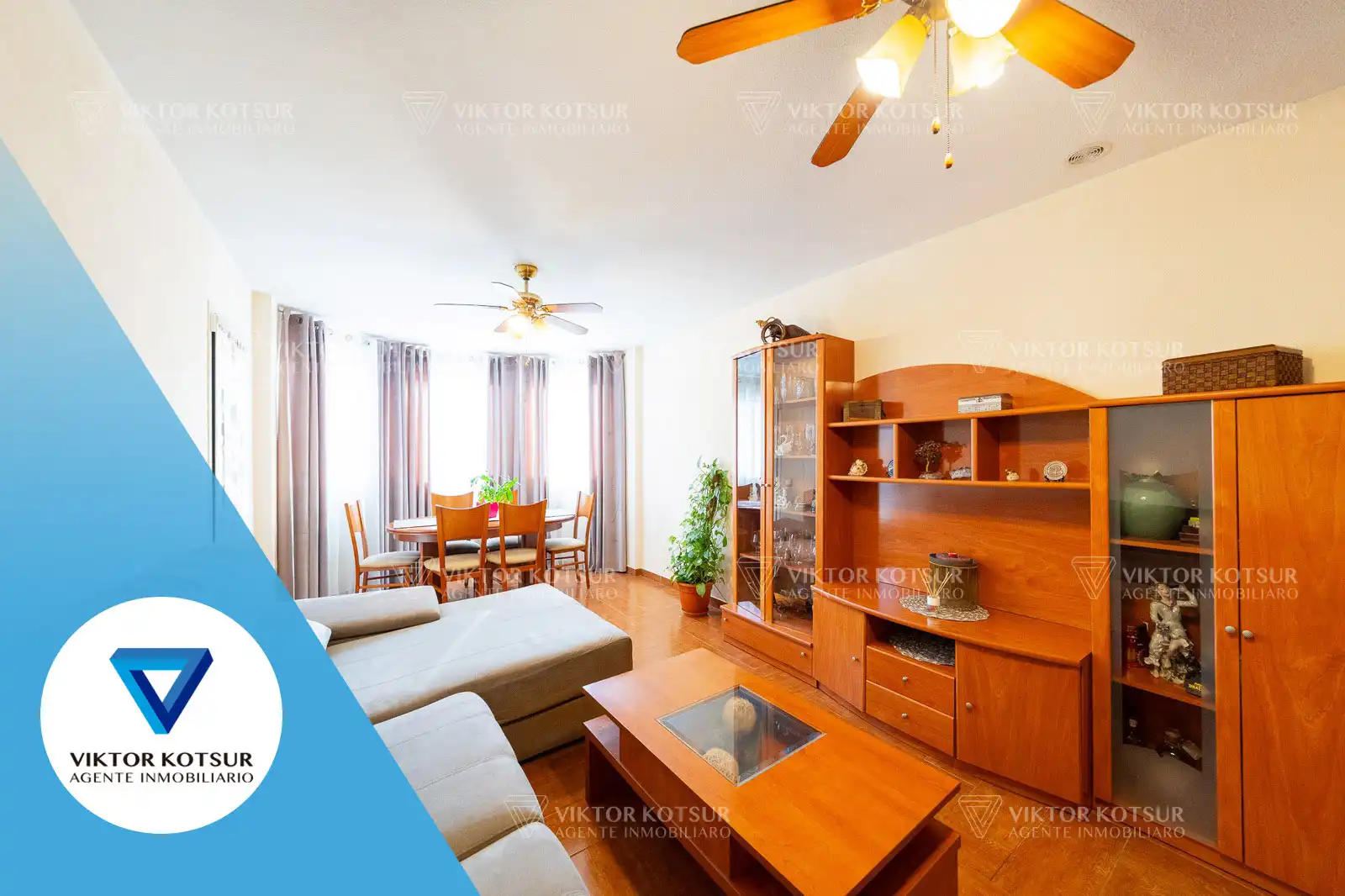 Wohnzimmer von Maisonette zum Verkauf in Vícar mit Klimaanlage, Terrasse und Abstellraum