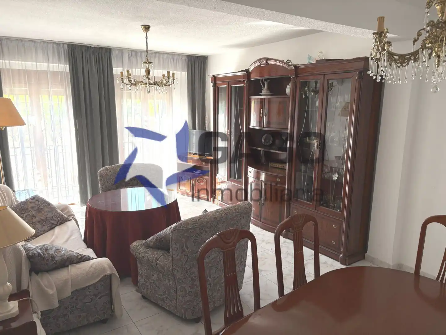 Living room of Flat for rent in Córdoba  with Air Conditioner, Heating and Furnished