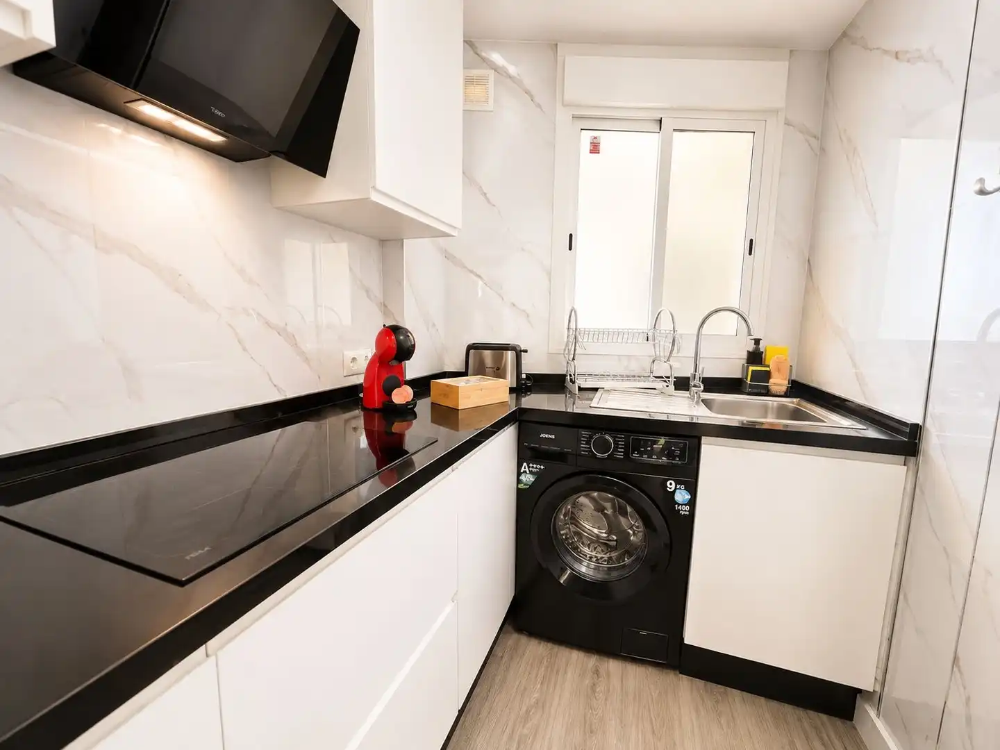 Kitchen of Flat for sale in Santiago del Teide  with Air Conditioner, Terrace and Swimming Pool