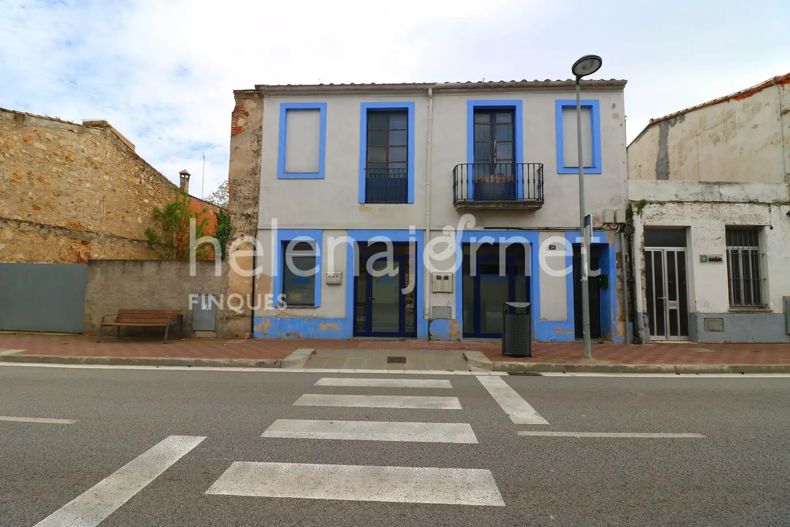 Vista exterior de Casa adosada en venda en Llagostera