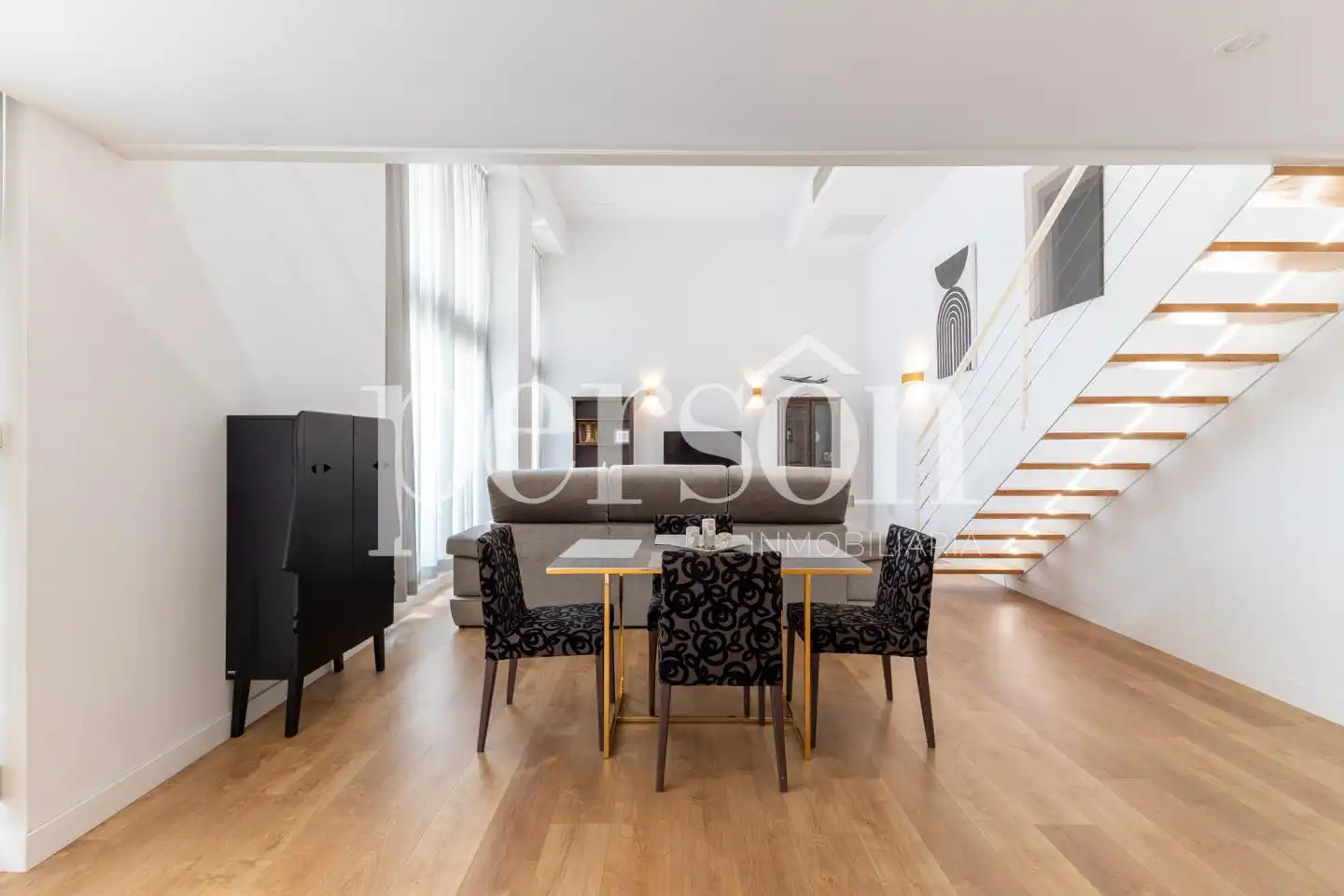 Sala de estar de Loft de alquiler en Xirivella con Aire acondicionado y Amueblado