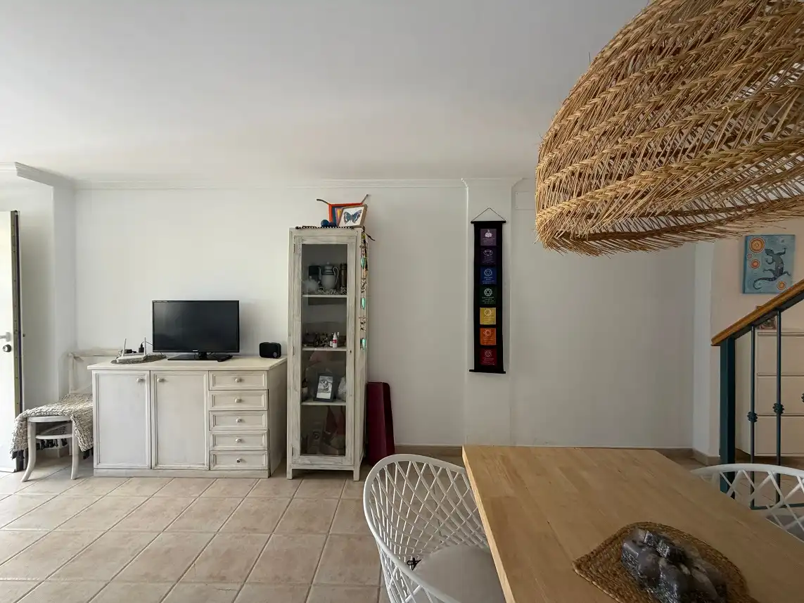 Sala de estar de Casa adosada en venta en Santa Pola con Terraza y Piscina comunitaria