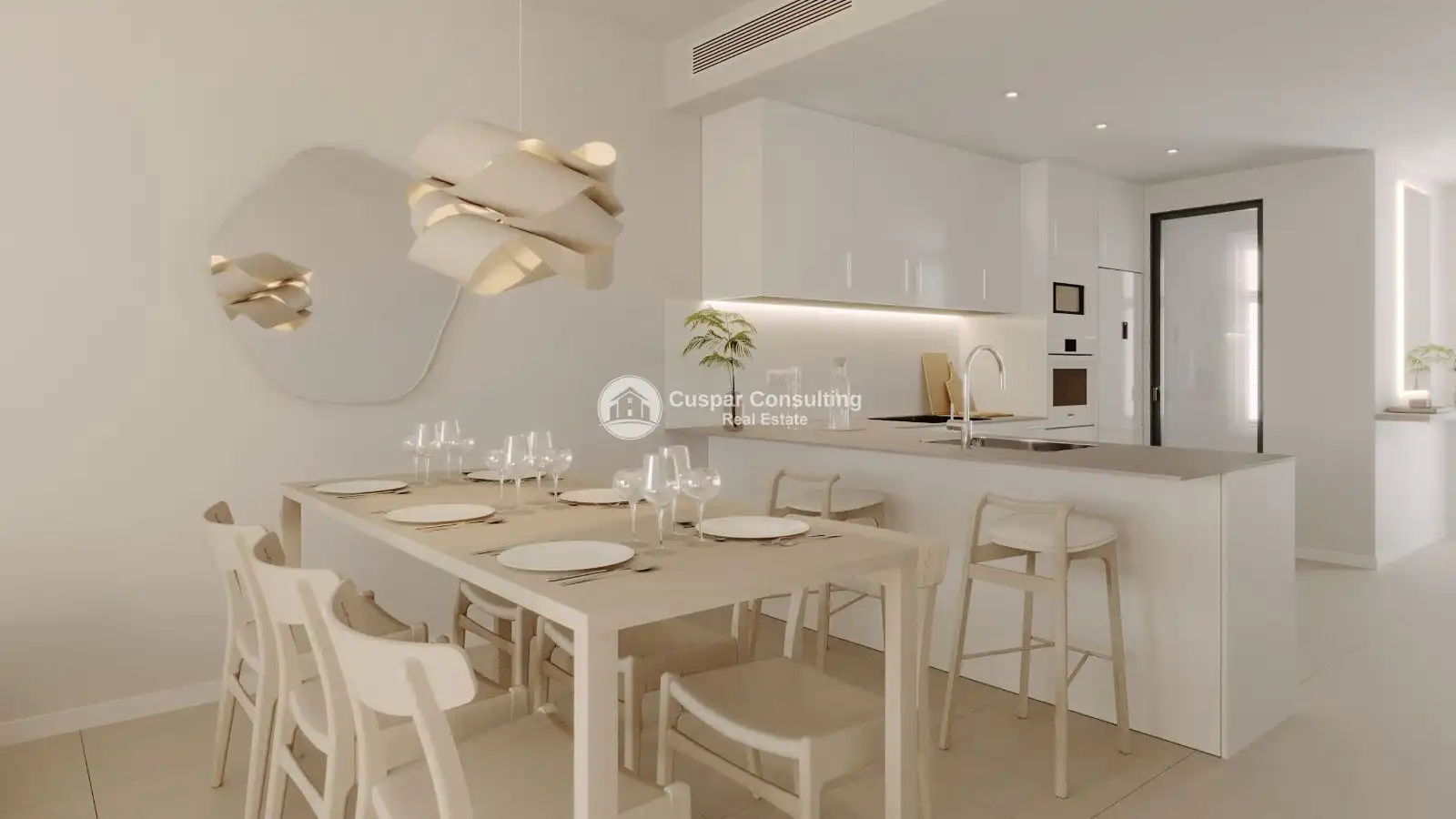 Cuina de Apartament en venda en La Nucia amb Aire condicionat, Terrassa i Traster