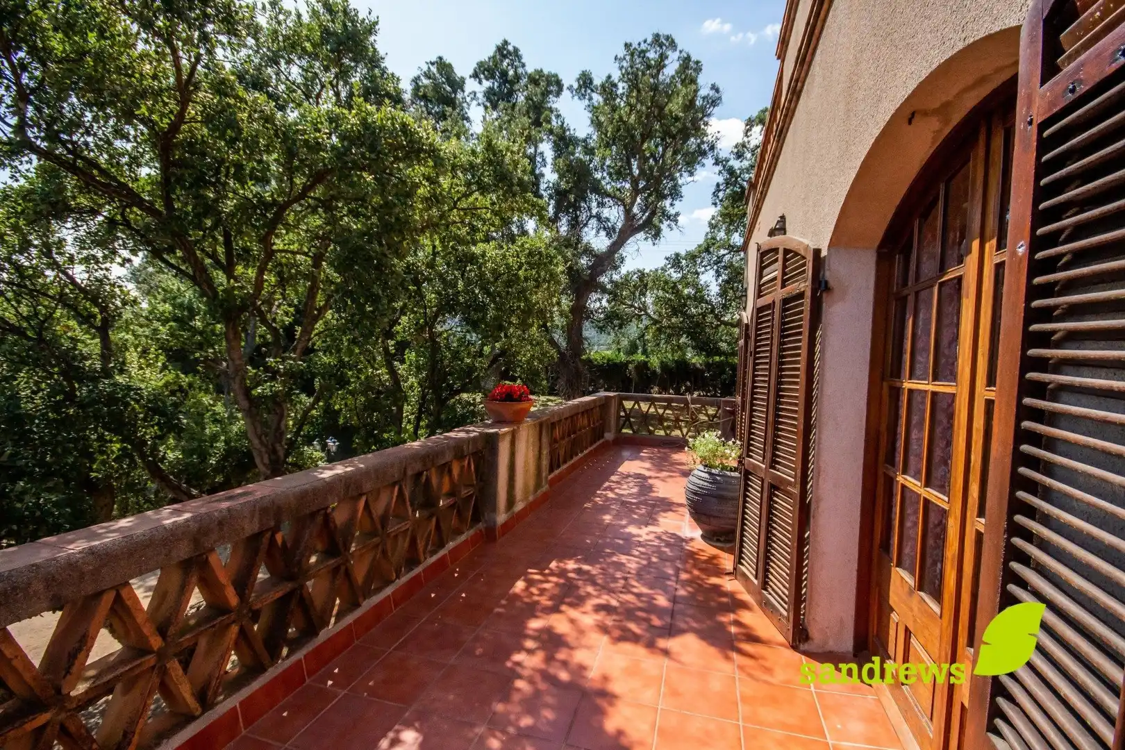 Terrassa de Casa o xalet en venda en Darnius amb Calefacció, Jardí privat i Terrassa
