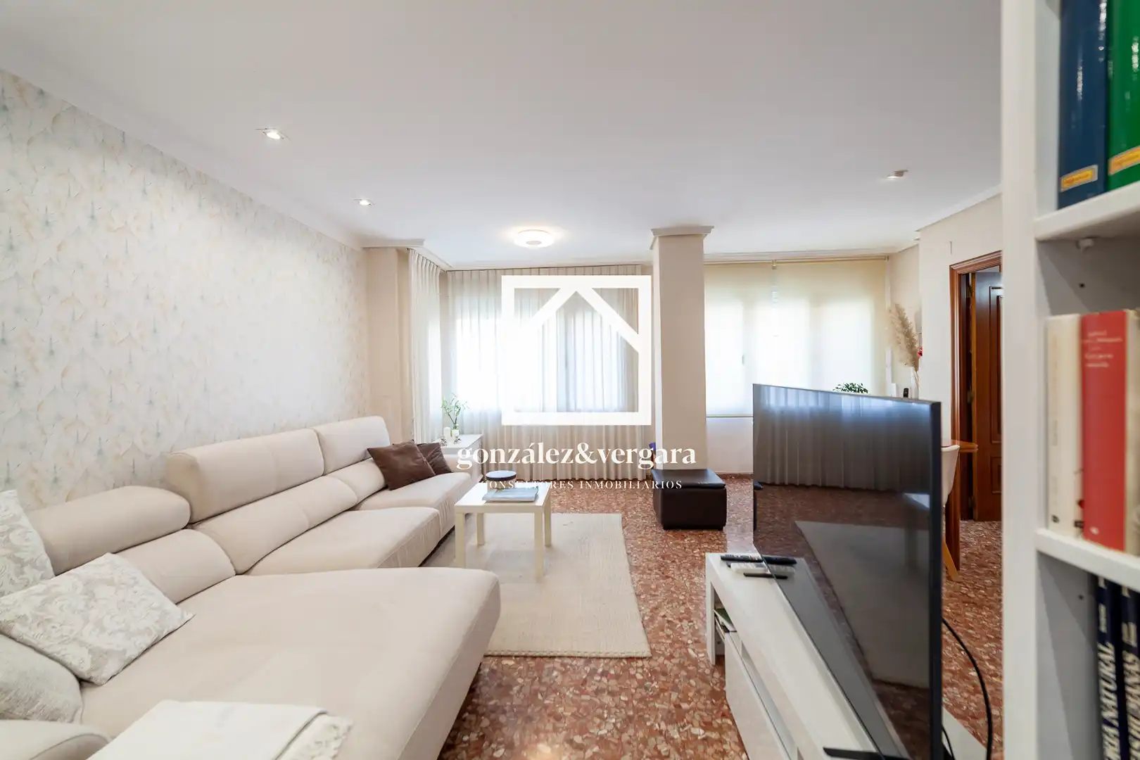 Wohnzimmer von Wohnung zum Verkauf in Burjassot mit Klimaanlage, Heizung und Terrasse