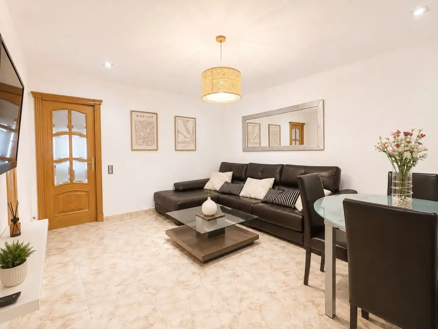 Living room of Flat for share in Meliana, Valencia