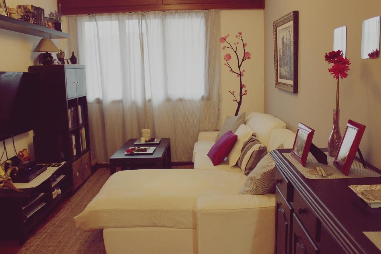 Sala d'estar de Apartament en venda en Ferrol amb Calefacció, Parquet i Terrassa