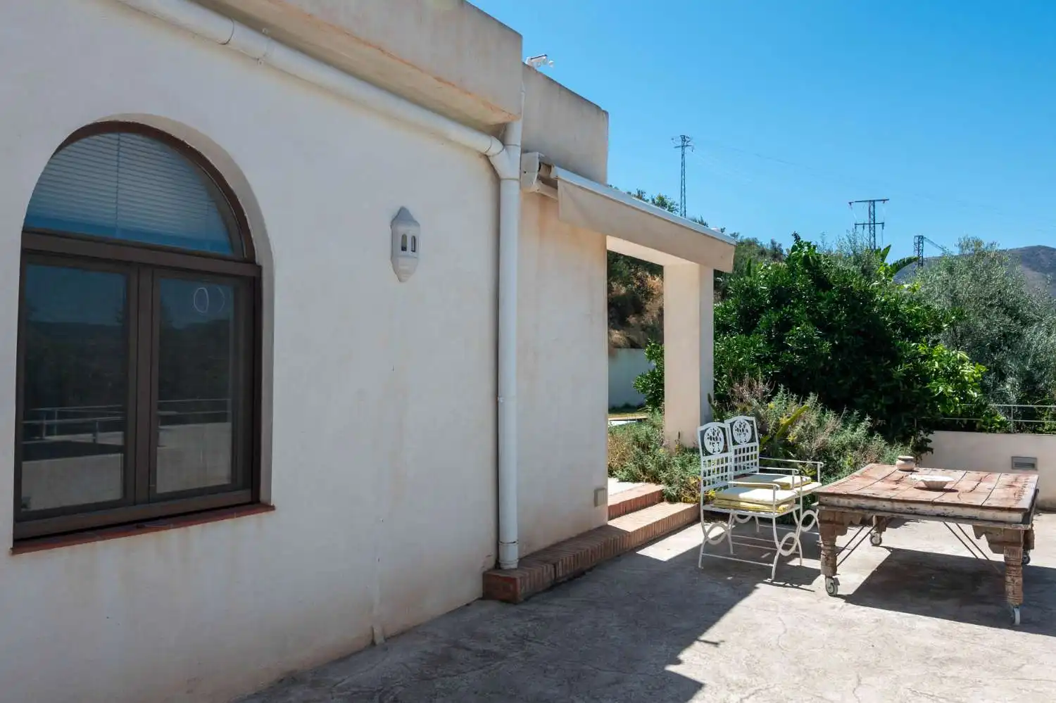 Terrassa de Finca rústica en venda en Lecrín amb Piscina