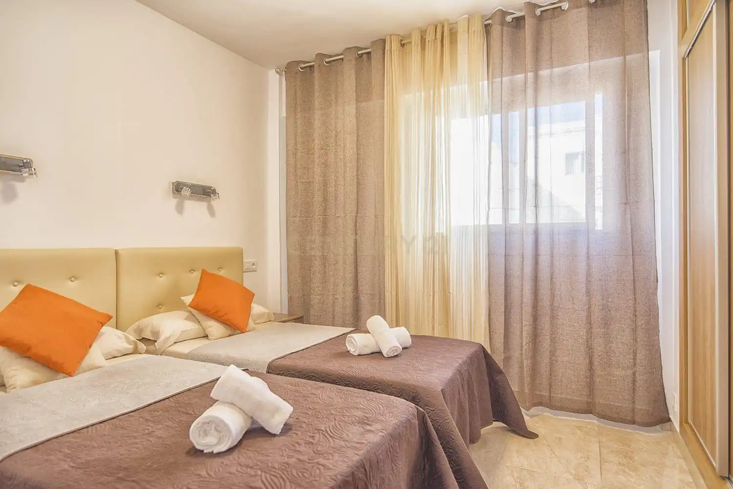 Dormitori de Apartament en venda en Calpe / Calp amb Aire condicionat, Forn i Rentadora