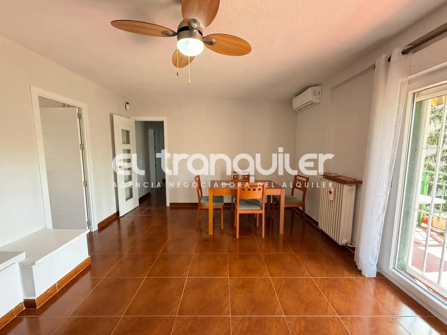 Esszimmer von Wohnung zur Miete in Collado Villalba mit Klimaanlage, Terrasse und Schwimmbad