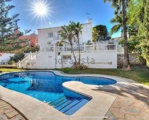 Exterior view of House or chalet for sale in Benalmádena  with Air Conditioner, Heating and Private garden