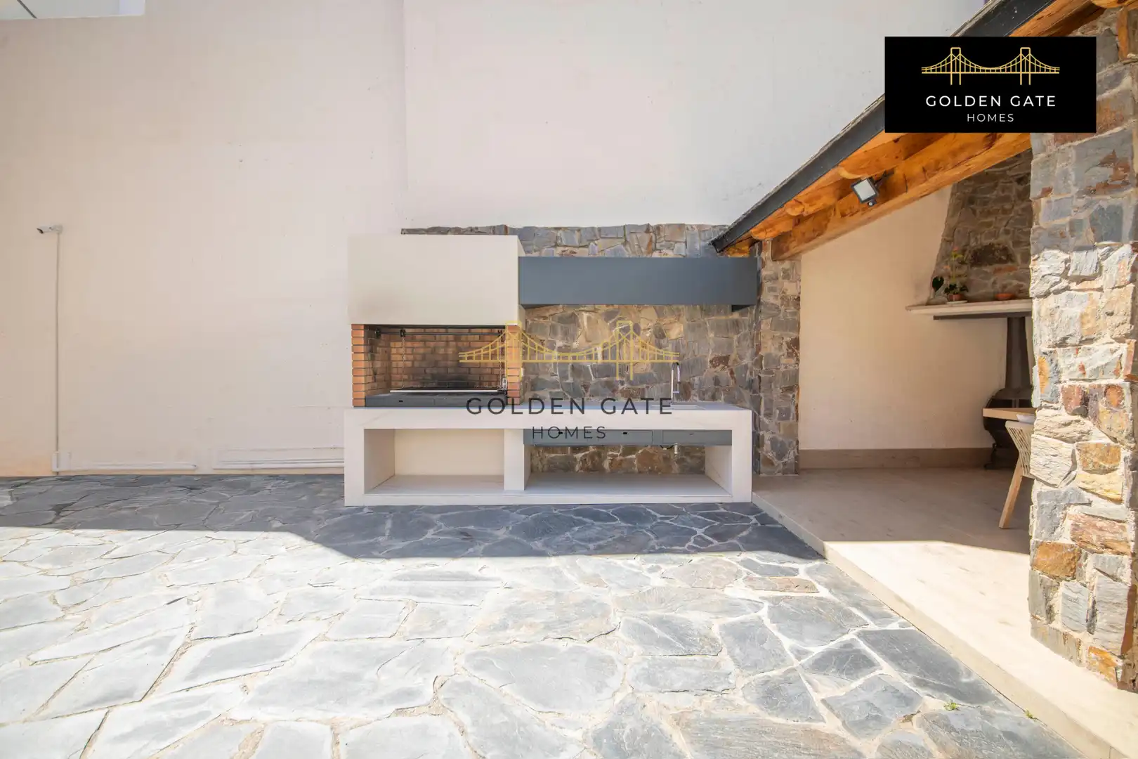 Terraza de Casa o chalet en venta en Badalona con Aire acondicionado, Calefacción y Jardín privado