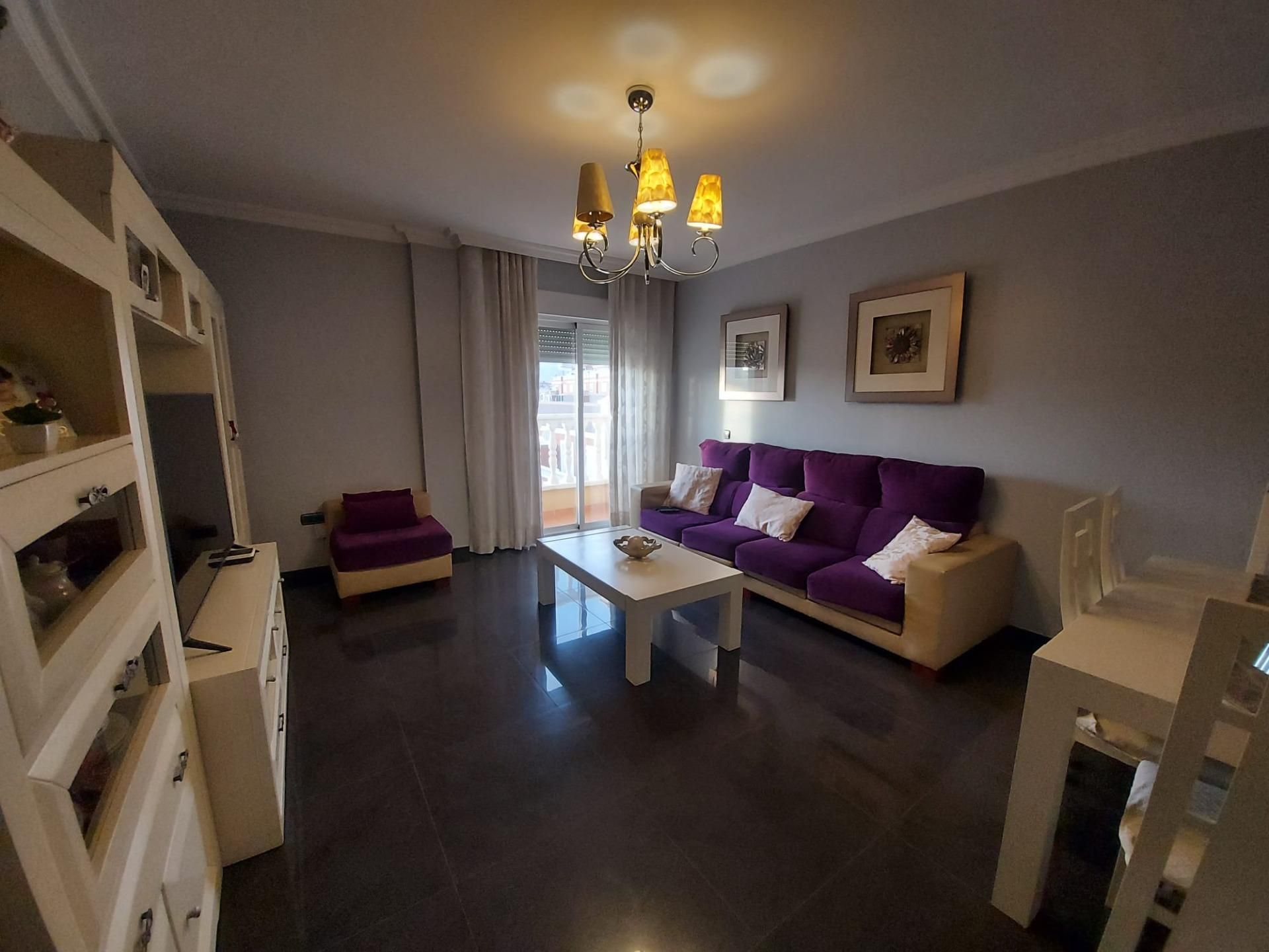 Sala d'estar de Pis en venda en El Ejido amb Aire condicionat i Terrassa