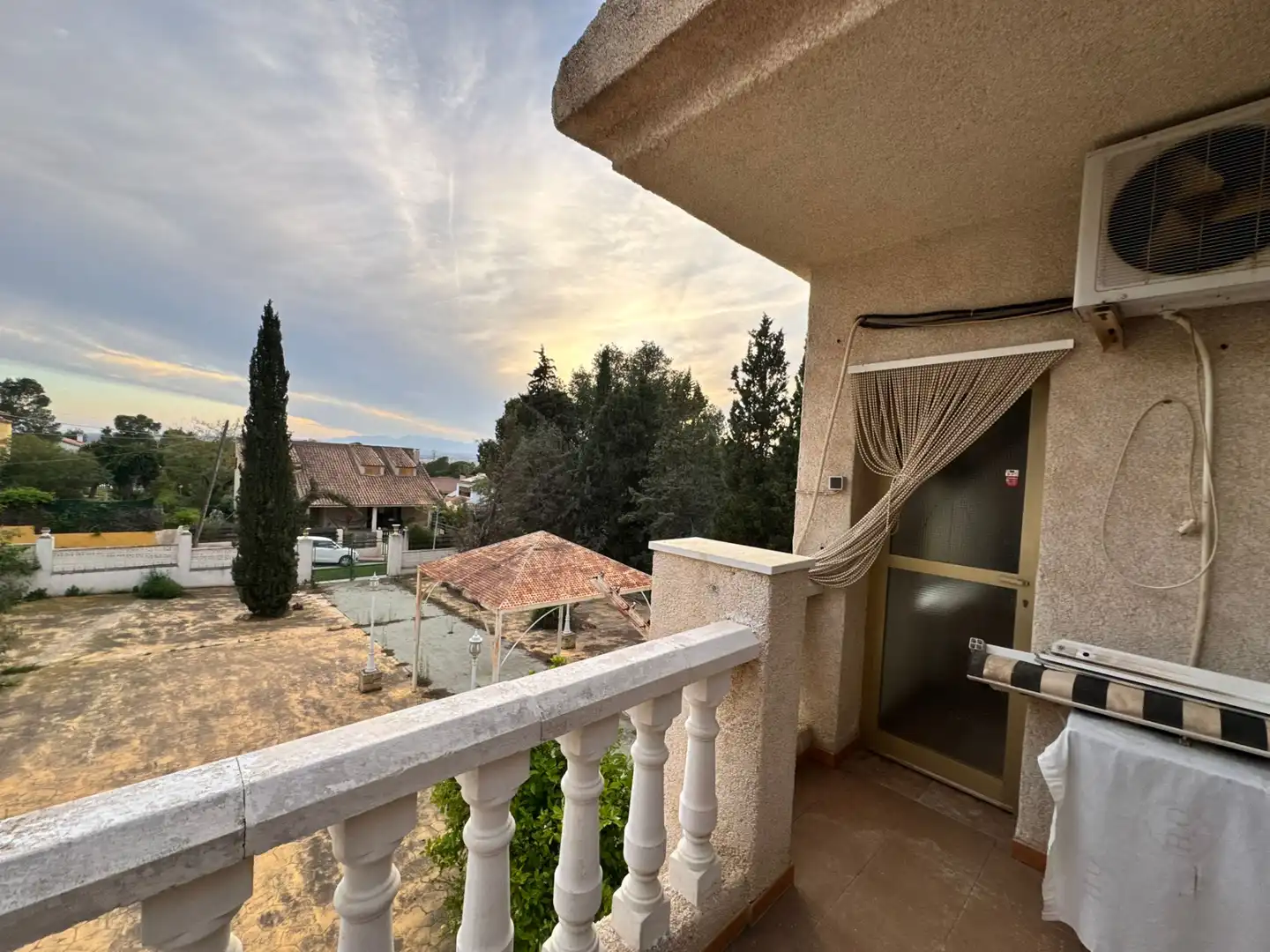 Balcony of Houses for sale in Molina de Segura  with Air Conditioner, Heating and Private garden