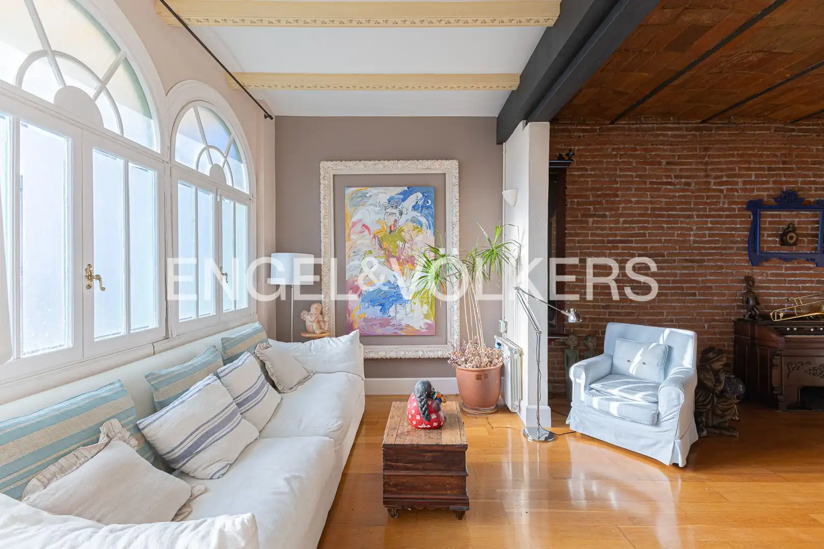 Sala de estar de Piso en venta en Eixample