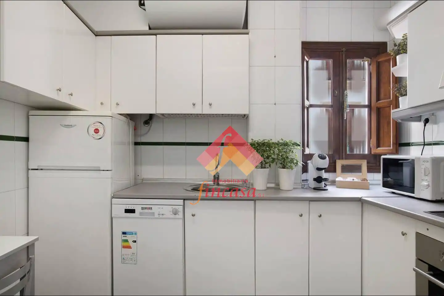 Cocina de Piso de alquiler en Ronda con Aire acondicionado, Calefacción y Terraza