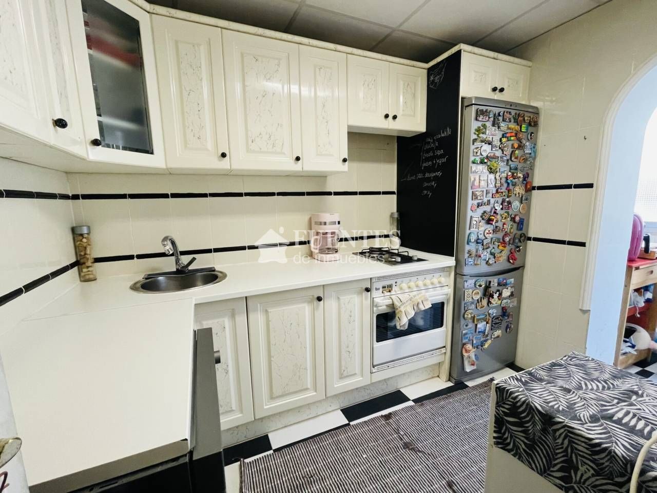 Kitchen of Flat for sale in Alicante / Alacant  with Air Conditioner, Terrace and Furnished