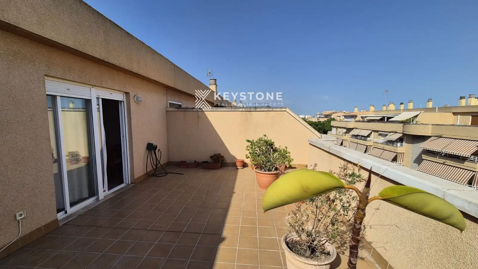 Terraza de Ático de alquiler en  Palma de Mallorca con Aire acondicionado, Terraza y Amueblado