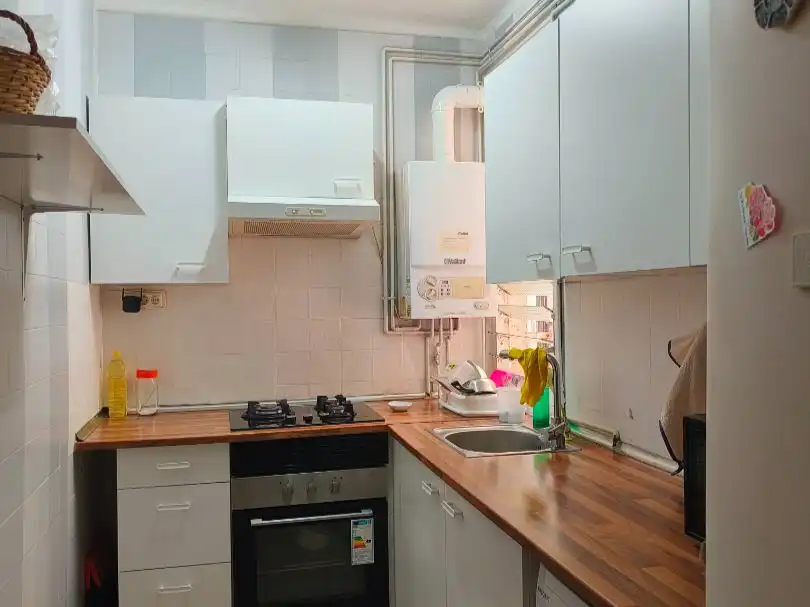 Kitchen of Flat for sale in Barcelona  with Heating and Storage room