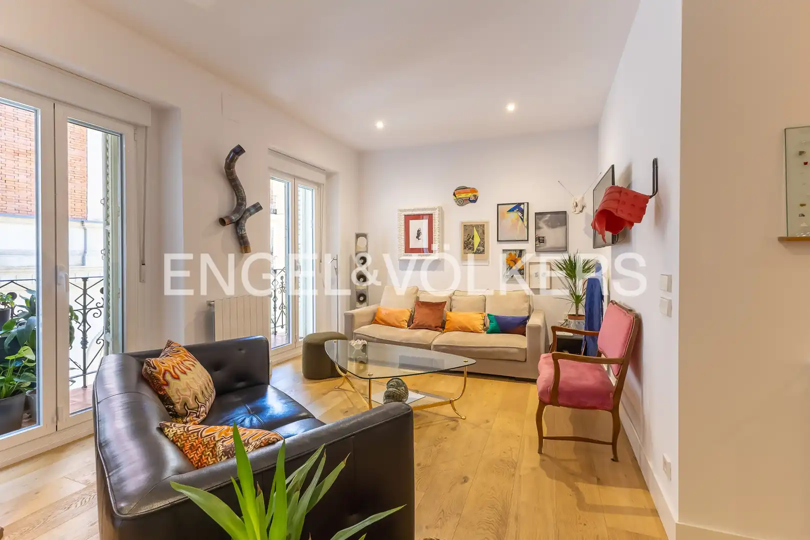 Sala de estar de Piso en venta en  Madrid Capital con Aire acondicionado, Calefacción y Trastero