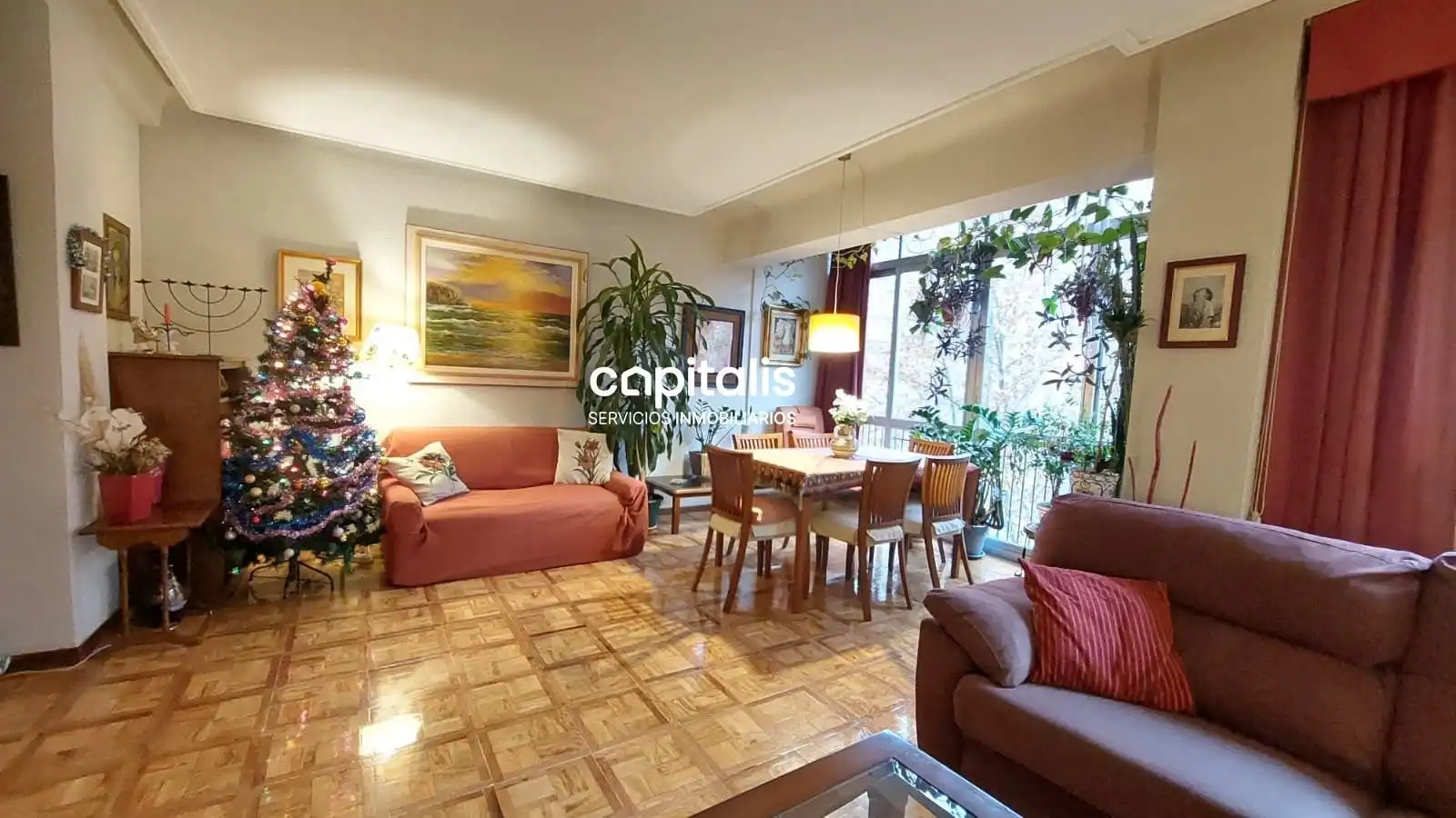 Wohnzimmer von Wohnung zum Verkauf in Madrid mit Klimaanlage, Heizung und Abstellraum