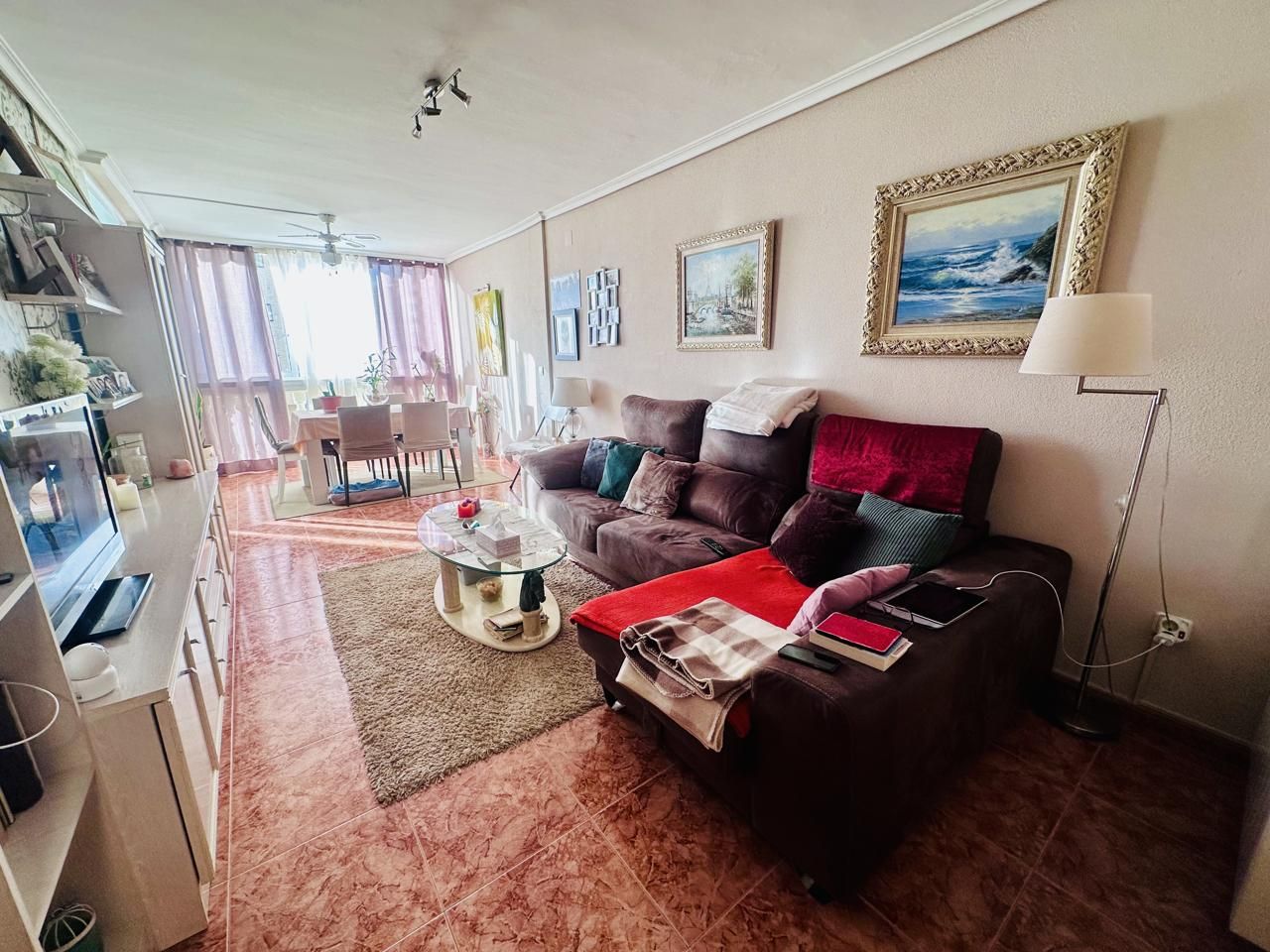 Sala de estar de Apartamento en venta en Benidorm con Terraza