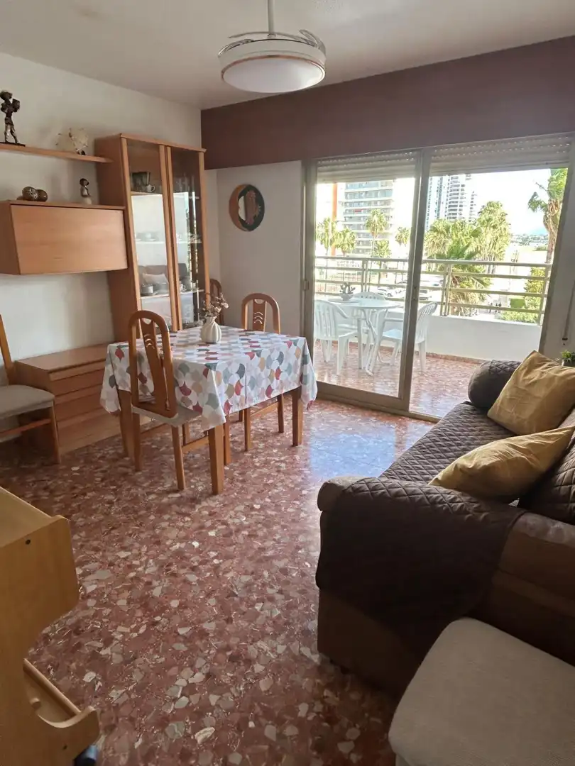 Comedor de Apartamento de alquiler en Cullera con Terraza, Amueblado y Piscina comunitaria