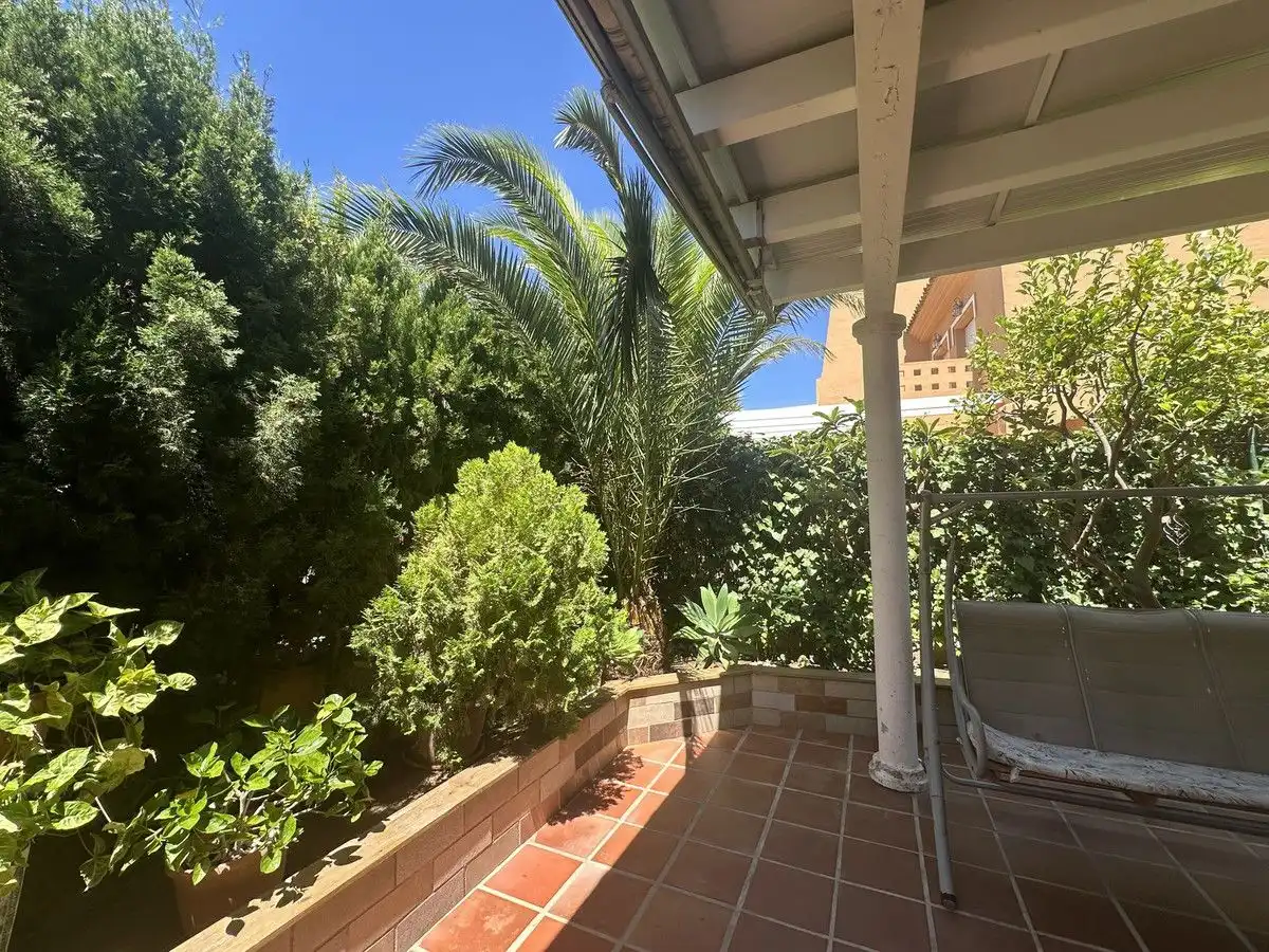 Terrassa de Casa o xalet en venda en Mijas amb Aire condicionat, Jardí privat i Terrassa