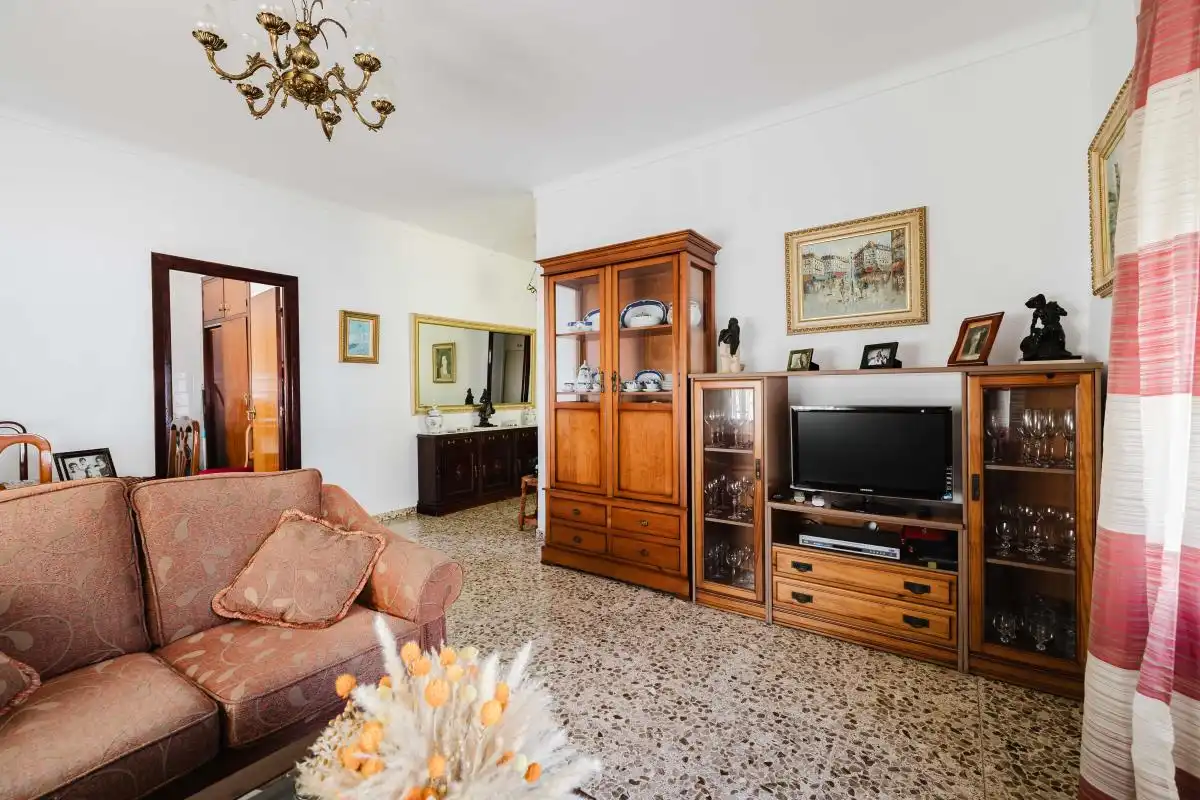 Sala de estar de Casa o chalet en venta en Torrox con Aire acondicionado, Calefacción y Jardín privado