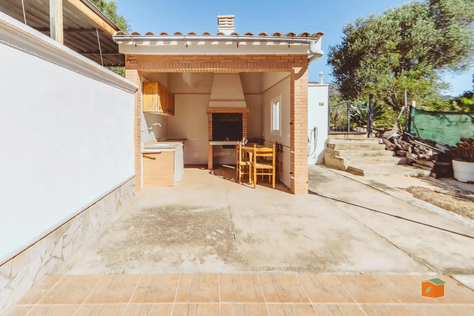 Terrassa de Casa adosada en venda en Alcanar amb Jardí privat, Terrassa i Moblat