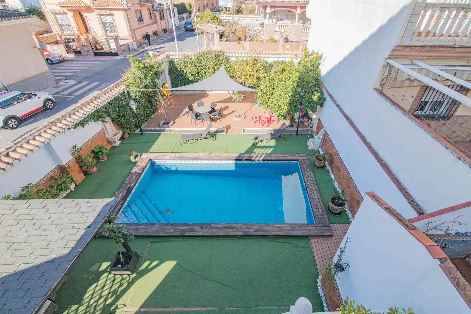Swimming pool of Houses for sale in Maracena  with Air Conditioner, Heating and Terrace