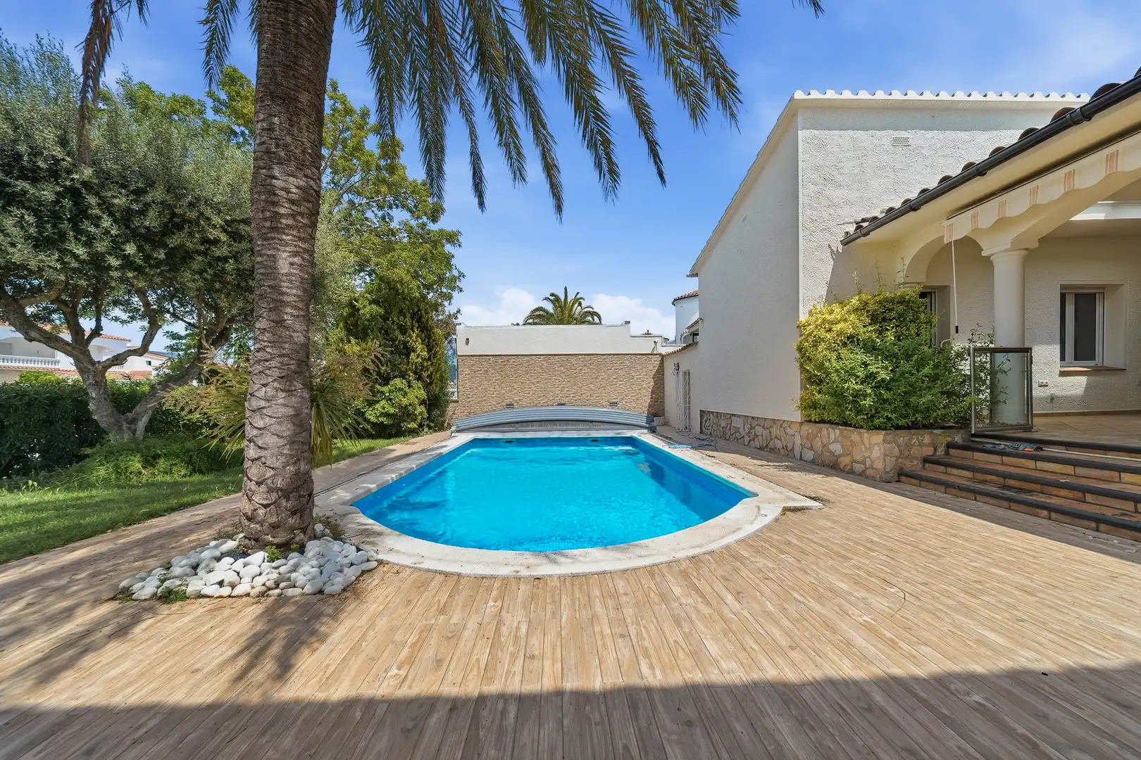 Piscina de Casa o chalet en venta en Empuriabrava con Aire acondicionado, Jardín privado y Terraza
