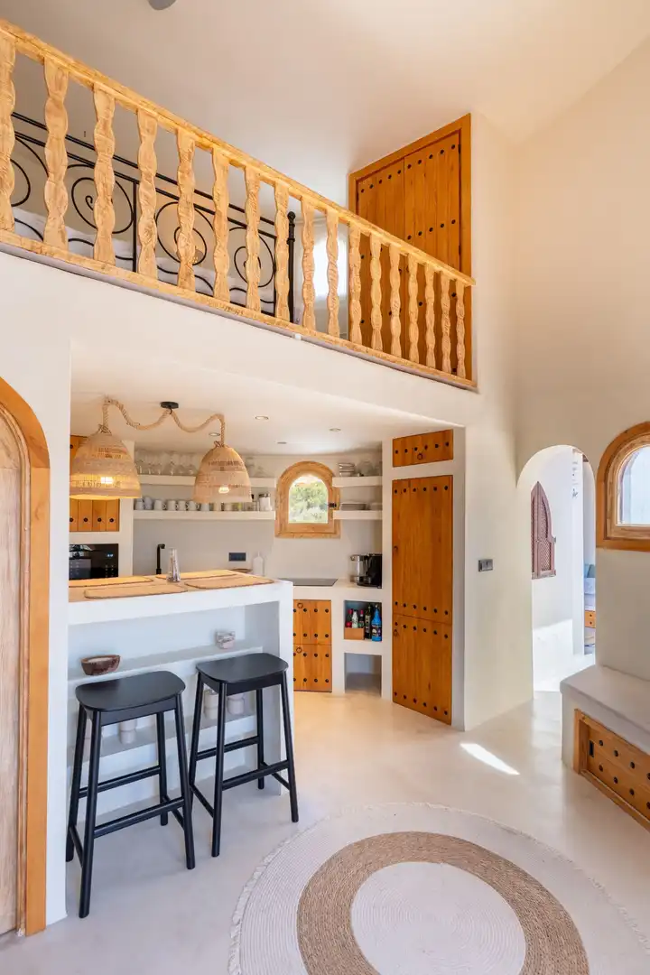 Küche von Haus oder Chalet zum Verkauf in Sant Josep de sa Talaia mit Klimaanlage, Heizung und Terrasse