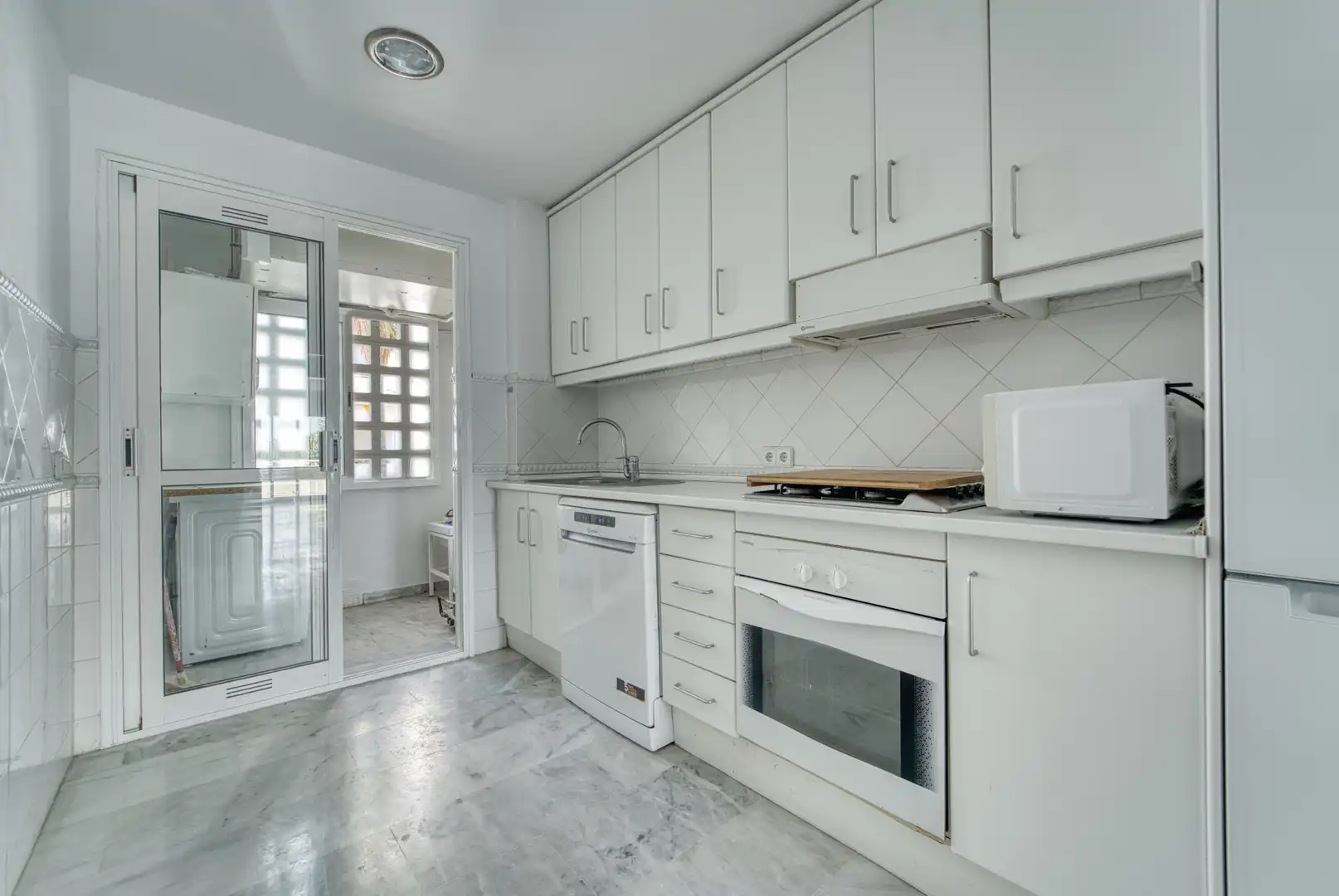 Cocina de Ático en venta en Marbella con Aire acondicionado, Calefacción y Terraza