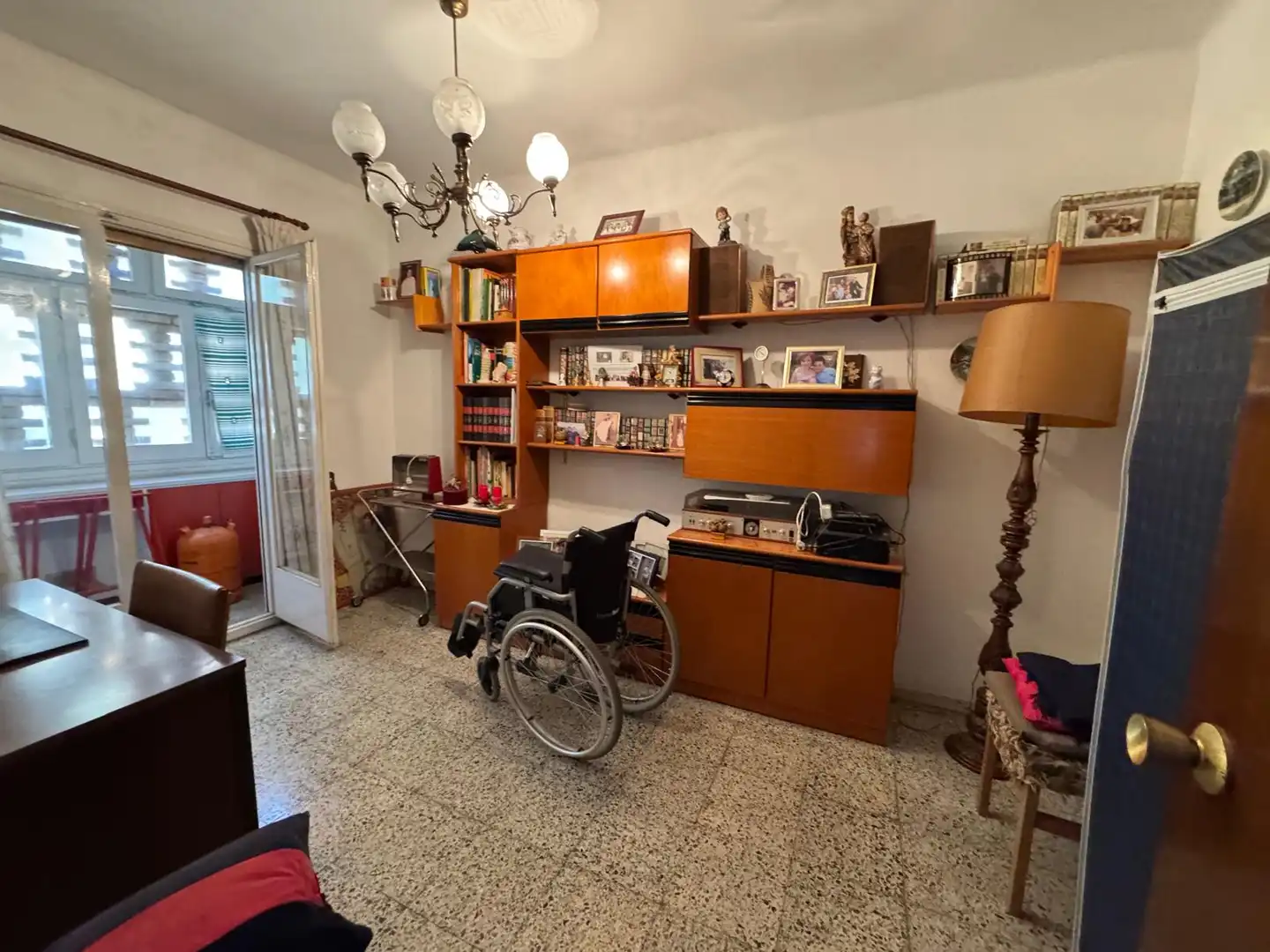 Sala de estar de Piso en venta en Barcelona con Aire acondicionado, Terraza y Horno